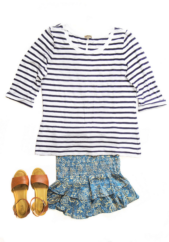 stripes-skirt