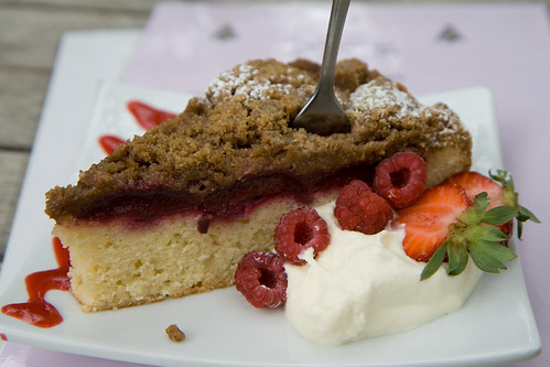 raspberry cafe vanilla crumble