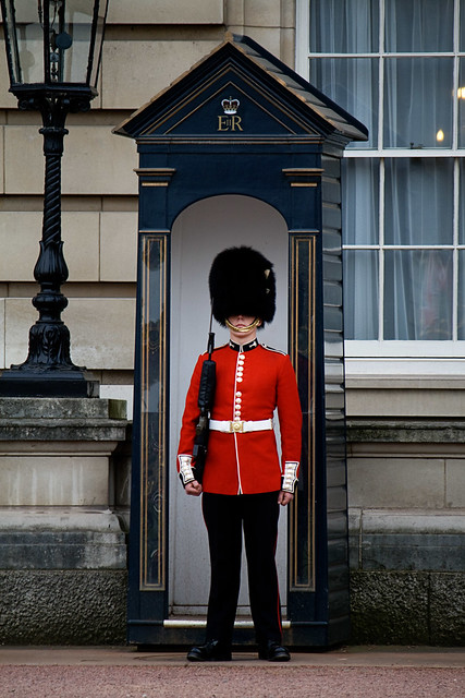 london - buckingham soldier