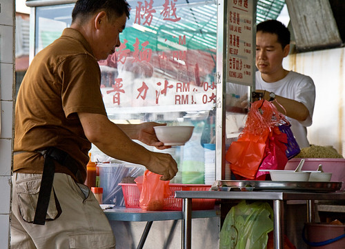 kolok mee stall