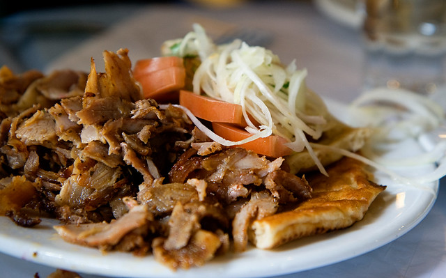 athens - food gyros