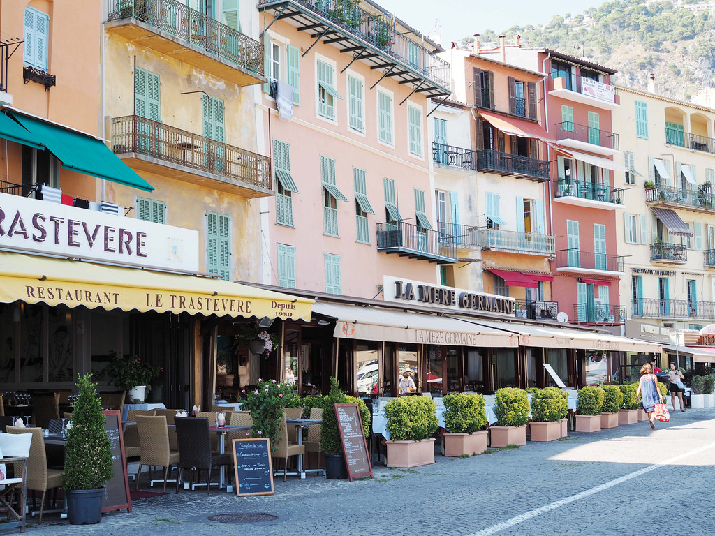 Villefranche-beachfront