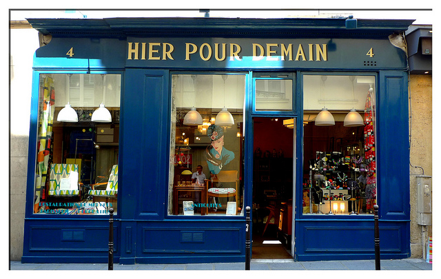 Paris- street hier pour demain