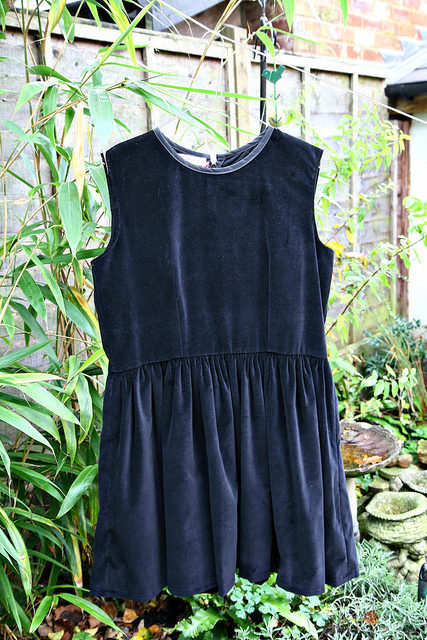 black dress