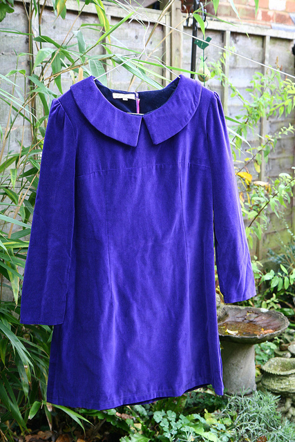 purple dress