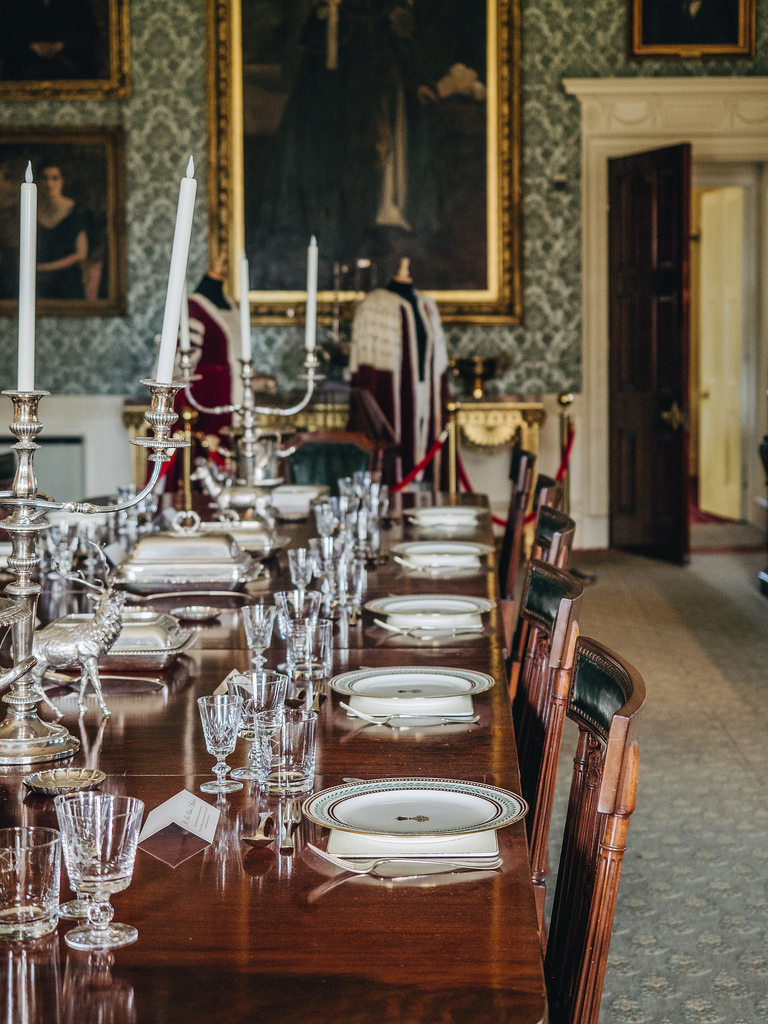 Haddo House - dining-3