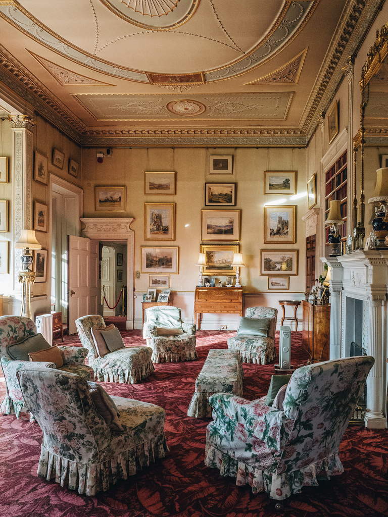 Haddo House - morning room-4