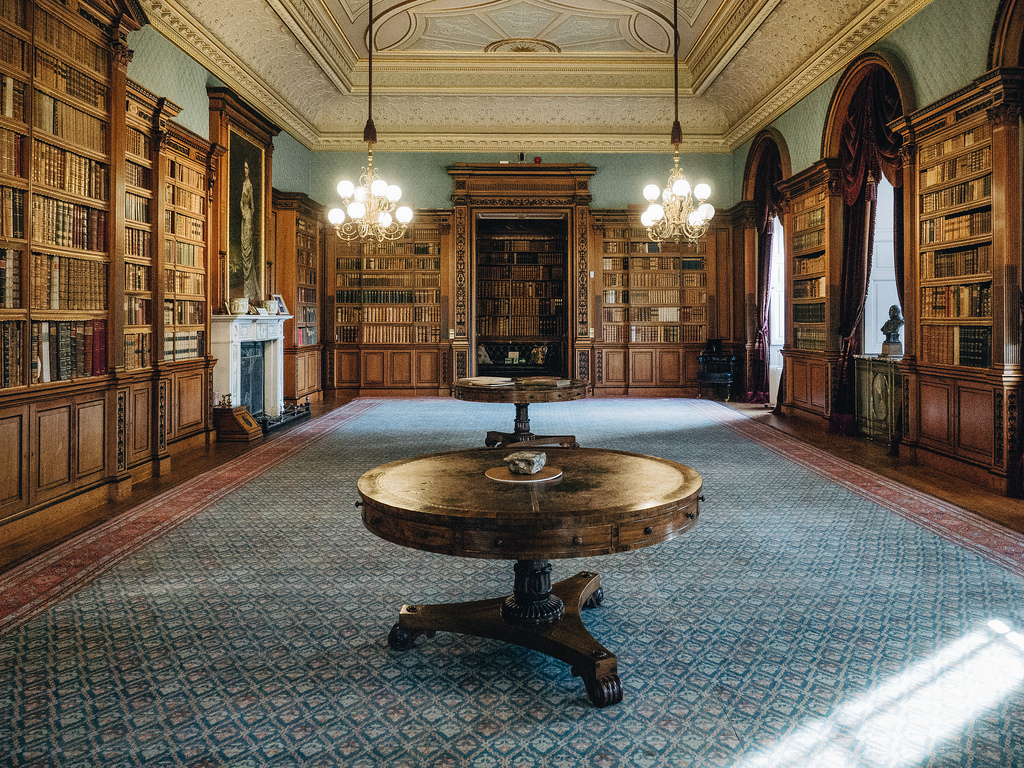 Haddo House - library-5